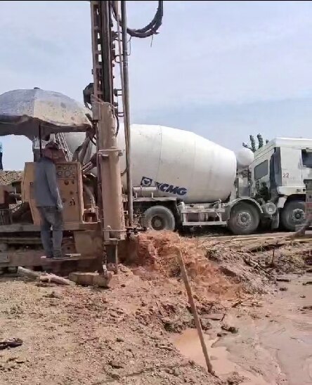 葛店区岩石井施工